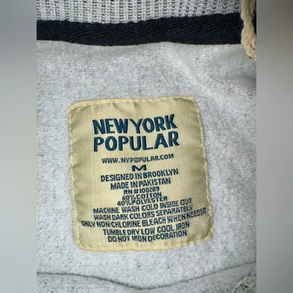 Nashville Crewneck Sweater in Light Gray - Picture 8 of 9